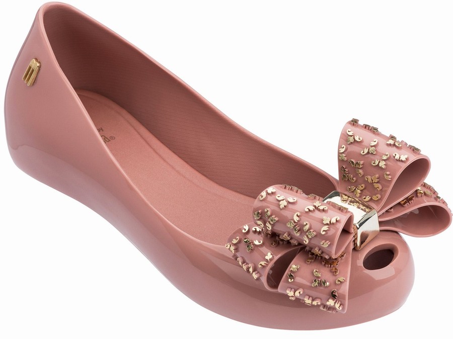 Bailarinas Melissa Ultragirl Luxe Bow Niños - Rosas - Argentina UVJ-854031